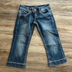 Maurices Wide Hem Cropped/Capri jeans, Size 7/8 Regular